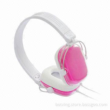 P32 fashion design Headphones earmuff 2013 pink